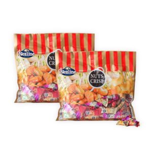 เนสไลน์ ขนมตุ๊บตั๊บ รสถั่วต่าง ๆ 500 ก. (1แถม1)