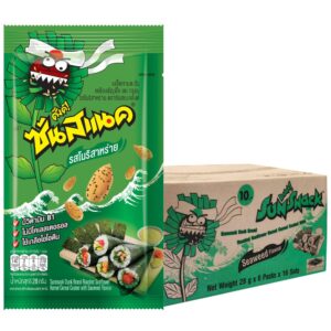 makro-snack-0875 ซันสแนค เมล็ดทานตะวัน รสโนริสาหร่าย 28 ก. x 16