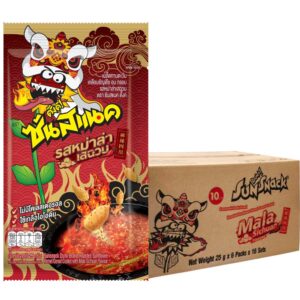 makro-snack-0876 ซันสแนค เมล็ดทานตะวัน รสหม่าล่าเสฉวน 25 ก. x 16