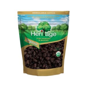 makro-snack-0881 เฮอริเทจ ลูกเกดดํา (ออร์แกนิค) 250 ก. Heritage Organic Thompson Seedless Raisins 250 g.