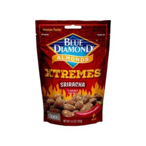 บลูไดมอนด์ อัลมอนด์ รสศรีราชา 150 ก. Blue Diamond Almonds Sriracha Flavored 150g.