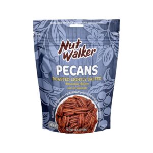 พีแคนอบเกลือ (เค็มน้อย) นัทฯ 400 ก. Nut Walker Dry Roasted Lightly Salted Pecans 400 g.