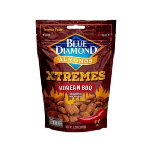 บลูไดมอนด์ อัลมอนด์ โคเรียนบาร์บีคิว 150 ก. Blue Diamond Almonds Korean BBQ Flavored 150g.