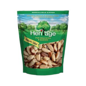 makro-snack-0896 เฮอริเทจ บราซิลนัทดิบ 1000 กรัม.Heritage Raw Brazilnuts 1000 g.