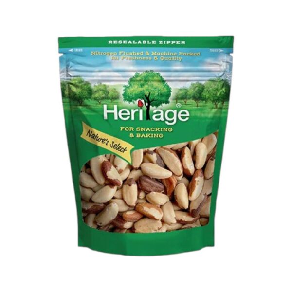 เฮอริเทจ บราซิลนัทดิบ 1000 กรัม.Heritage Raw Brazilnuts 1000 g.