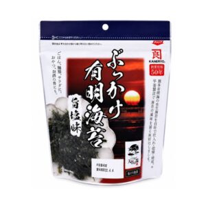 สาหร่ายโรยข้าว ปรุงรส ดั้งเดิม seasoned seaweed ariake nori umashio (Kaneryo  Brand)