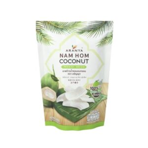 [ซองเดี่ยว] Aranya - มะพร้าวน้ําหอมอบกรอบ NAM HOM COCONUT FREEZEDRIED 50 กรัม