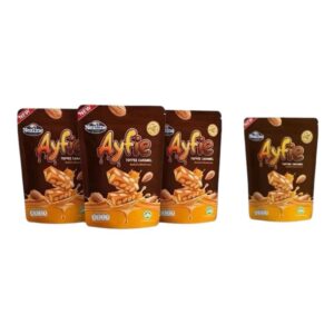 makro-snack-0920 (โปร 3 ฟรี 1) ห่อเล็ก ขนมถั่วตุ๊บตั๊บอัลมอนด์ พิสตาชิโอ เม็ดมะม่วงหิมพานต์ 4 รสชาติ ตราเนสไลน์ Nezline ตุ้บตั้บ ถั่วตัด ทอฟฟี่3 + ทอฟฟี่ 1