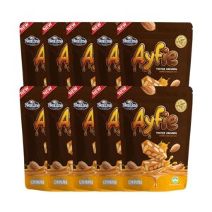 [10 ห่อ] (120 กรัม) Nezline Nuts Crisp ขนมถั่วตุ๊บตั๊บอัลมอนด์ พิสตาชิโอ เม็ดมะม่วงหิมพานต์ 3 รสชาติ ตราเนสไลน์ ทอฟฟี่อัลมอนด์