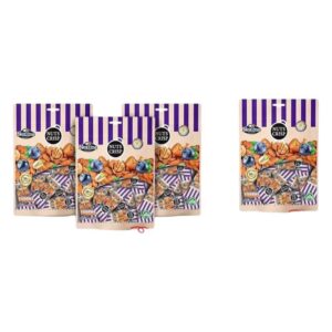 makro-snack-0928 (โปร 3 ฟรี 1) ห่อเล็ก ขนมถั่วตุ๊บตั๊บอัลมอนด์ พิสตาชิโอ เม็ดมะม่วงหิมพานต์ 4 รสชาติ ตราเนสไลน์ Nezline ตุ้บตั้บ ถั่วตัด บลู 3 + บลู 1