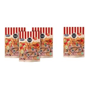 makro-snack-0935 (โปร 3 ฟรี 1) ห่อเล็ก ขนมถั่วตุ๊บตั๊บอัลมอนด์ พิสตาชิโอ เม็ดมะม่วงหิมพานต์ 4 รสชาติ ตราเนสไลน์ Nezline ตุ้บตั้บ ถั่วตัด สตรอ3 + สตรอ 1