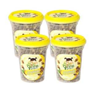 makro-snack-0974 จี๊ดจ๊าด มะขามแซ่บพริก 120 กรัม (แพ็ค 4 กระปุก) ขนาด 480กรัม