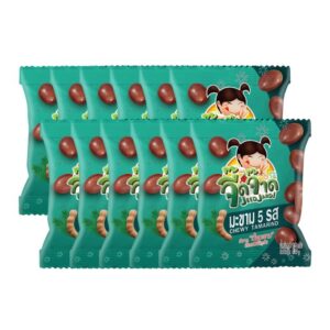 makro-snack-1028 จี๊ดจ๊าด มะขาม5รส 18 กรัม (แพ็ค 12 ซอง) ขนาด 216 กรัม