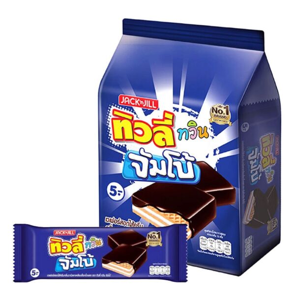 makro-snack-1057 ทิวลี่ เวเฟอร์ทวินทิวลี่จัมโบ้ รสวนิลา 35 ก. x 12