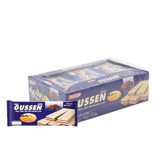 makro-snack-1064 กัสเซ็น เวเฟอร์ ช็อกโกแลต 22/20 ก. x 12