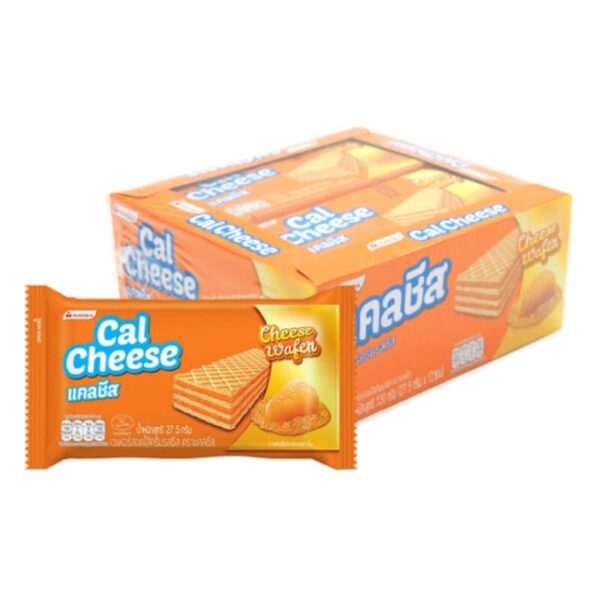 makro-snack-1071 แคลชีส เวเฟอร์ 27.5 ก. x 12