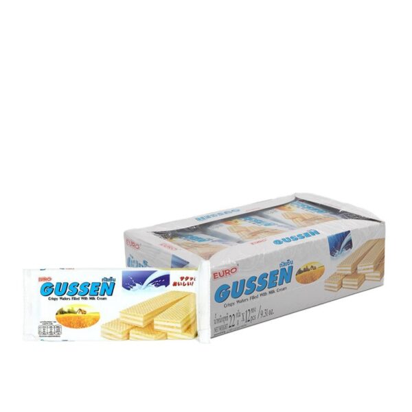 makro-snack-1086 กัสเซ็น เวเฟอร์ รสนม 22/20 ก. x 12