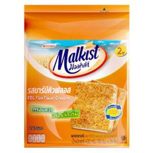 makro-snack-1092 มอลคิสท์ แครกเกอร์ รสบาร์บีคิว 18 ก. 24 ชิ้น