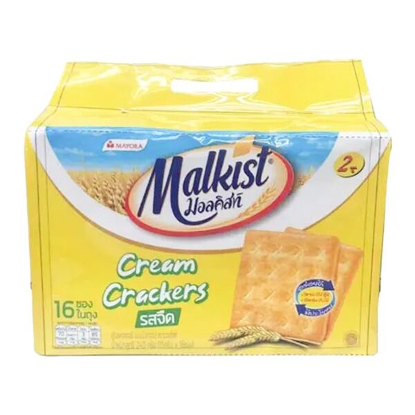 makro-snack-1162 มอลคิส์ แครกเกอร์ รสจืด 15 กรัม x 16 ชิ้น