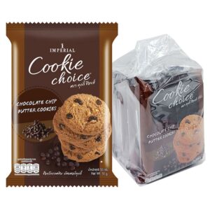 makro-snack-1172 คุกกี้ ช้อยส์ ช็อกโกแลตชิพ บัตเตอร์คุกกี้ 50 ก. x 6