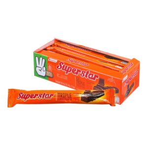 makro-snack-1180 ซุปเปอร์สตาร์ ช็อกโกแลตเวเฟอร์ 12.5 ก. 12 ชิ้น
