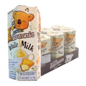 makro-snack-1197 โคอะลา มาร์ช ไวท์ มิลค์แอนด์ชีส บิสกิตสอดไส้นม 33 ก. x 6