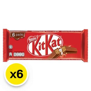 makro-snack-1203 คิทแคท มัลติแพ็ค ช็อกโกแลตนมสอดไส้เวเฟอร์ 17 ก. x 6