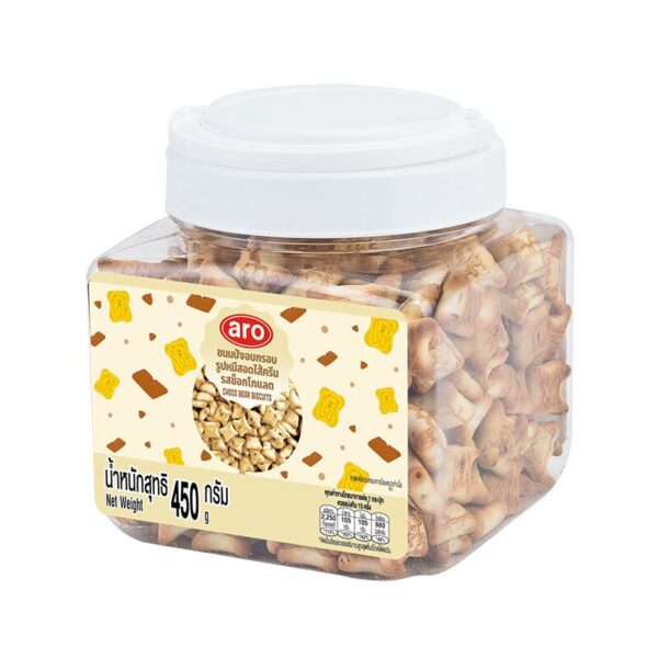 เอโร่ ขนมปังหมีสอดไส้ ช็อกโกแลต 450 ก.