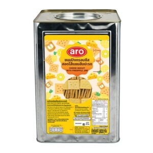 เอโร่ ขนมปังกรอบชีสไส้แยมสับปะรด 1.8 กก.