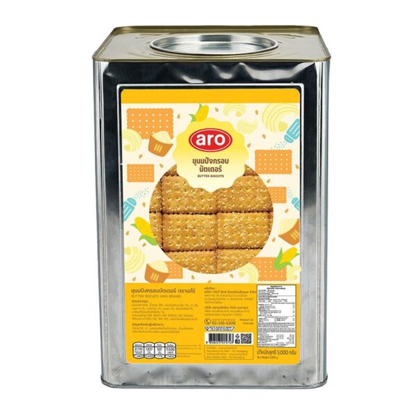 makro-snack-1273 เอโร่ ขนมปังกรอบบัตเตอร์ 5 กก.
