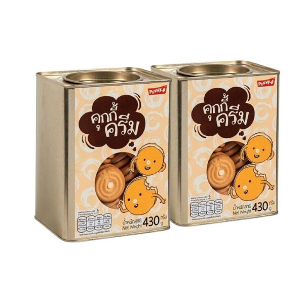 makro-snack-1290 เพนนีโอ ขนมปี๊ป คุกกี้ไส้ครีม 430 ก. x 2