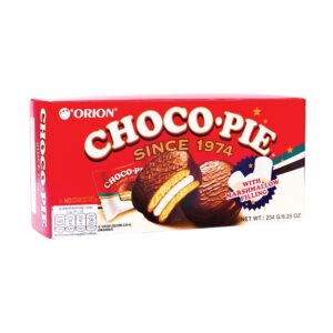 [1 กล่อง 6 ชิ้น] Orion Chocopie ช็อกโกพาย