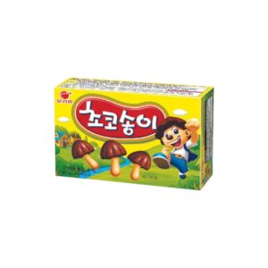 บิตกิตเคลือบช็อกโกแลตรูปเห็ด Orion Choco boy