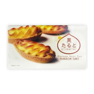 makro-snack-1319 ทาร์ต พรีเมียม สไตล์ญี่ปุ่น รสเกาลัด ขนมญี่ปุ่น ของฝากญี่ปุ่น Platinum Sweet Tart (Takumiya Brand)