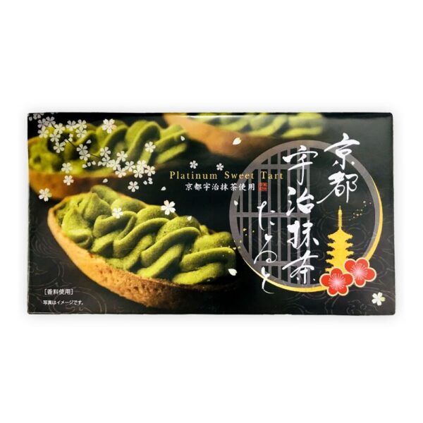 ทาร์ตสอดไส้ครีมชาเขียวสไตล์ญี่ปุ่น Sweet Tart Uji Green Tea (Tokumiya Brand)