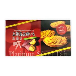 makro-snack-1321 ทาร์ต พรีเมียม สไตล์ญี่ปุ่น รสมันหวานคินโทกิ ขนมญี่ปุ่น ของฝากญี่ปุ่น Platinum Sweet Tart (Takumiya Brand)
