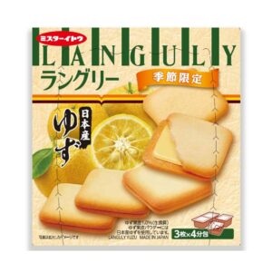 makro-snack-1323 แลงกูลี่ คุกกี้สอดไส้ครีมรสส้มยูซุ Languly Yuzu Cream Cookie (Mr.Ito Brand)