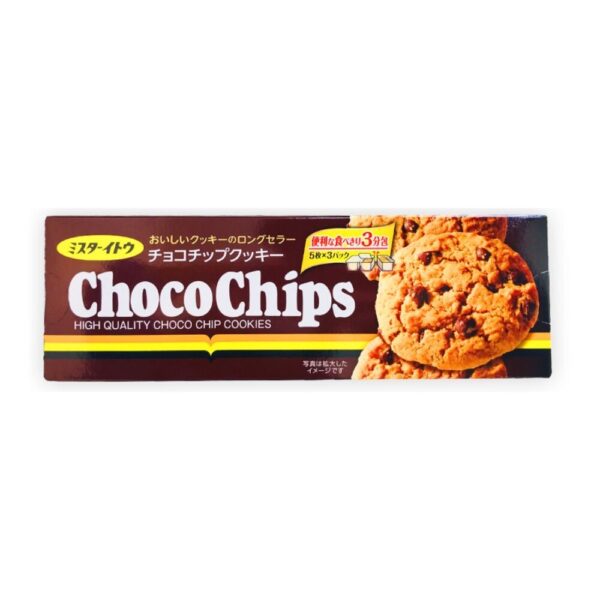 makro-snack-1327 อิโตะ คุกกี้ รสช็อกโกแลตชิพ 218 กรัม Chocochips Cookie ( Mr.Ito Brand)