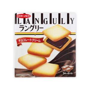 makro-snack-1334 แลนกูลี่ คุ้กกี้สอดไส้ช็อกโกแลต Languly Cookie (Mr.Ito Brand)