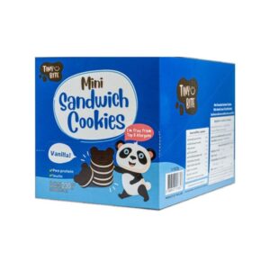 makro-snack-1345 Tiny Bite Mini sandwich cookies มินิคุกกี้ ขนมสําหรับเด็กแพ้ เด็กแพ้อาหารทานได้ ช็อกโกแลต