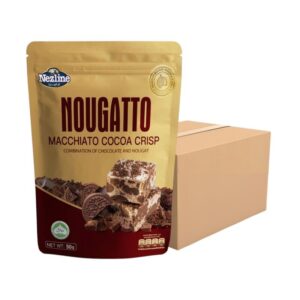 [ครึ่งลัง 30 ห่อ](50 กรัม) Nezline Nougatto Nougat Crisp นูกัตโตะ ขนมนูกัต มาเคียโต้ 3 รสชาติ ขนาดพกพา ตราเนสไลน์ ช็อกโกแลต