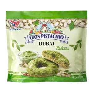 makro-snack-1394 (1 ห่อ) ใหม่! โอ๊ตริง Nezline รสพิสตาชิโอ ขนาด 280 กรัม ข้าวโอ๊ตแท้เคลือบพิสตาชิโอ กรุบกรอบ ดูไบพิสตาชิโอ