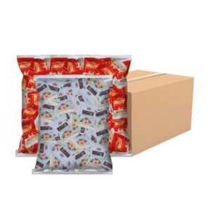 makro-snack-1401 (สุดคุ้ม 3kg 280ชิ้น) เนสไลน์ NOUGATTO ขนมนูกัต นูกัตโตะ นูกัต นูกัตคุกกี้โอริโอ้ หนึบหนับ เคี้ยวเพลิน ฮาลาล สตรอ 2kg+ บลู 1kg