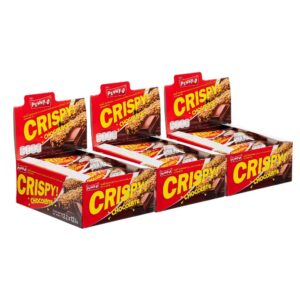 makro-snack-1440 เพนนีโอ คริสปี้ ขนมอบกรอบเคลือบครีมผสมโอ๊ต กลิ่นช็อกโกแลต 12 กรัม 12 ชิ้น x 3