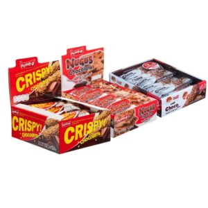 makro-snack-1441 เพนนีโอ ขนมรสช๊อคโกแลต ขนมคริสปี้ และ ขนมข้าวโอ๊ต และ นูกัส x 3