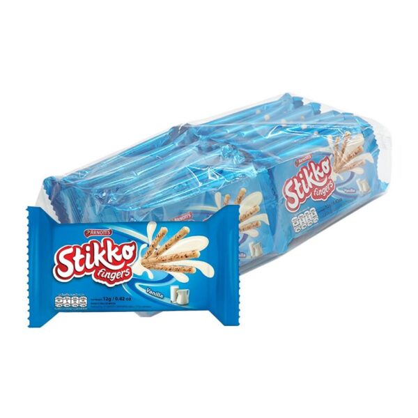 makro-snack-1457 อาร์นอตส์ สติ๊กโก้ เวเฟอร์ ครีมวนิลา 12 ก. x 12