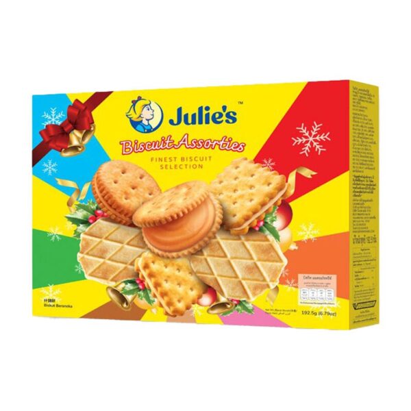 makro-snack-1479 จูลี่ส์ แอ็ชชอทเต็ด บิสกิต ขนมปังกรอบรวมรส 192.5 กรัม