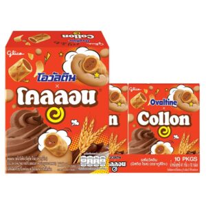 makro-snack-1482 โคลลอน บิสกิต โรล รสโอวัลติน 41 ก. x 10