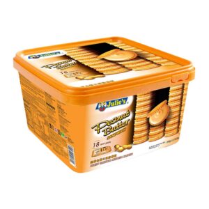 makro-snack-1483 จูลี่ส์ ขนมปังกรอบสอดไส้เนยถั่ว 540 ก.