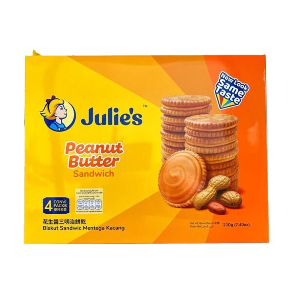 makro-snack-1485 จูลี่ส์ ขนมปังสอดไส้เนยถั่ว 210 ก.